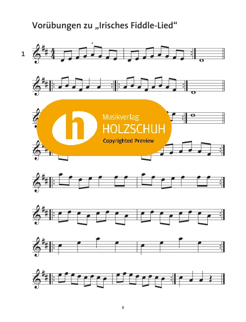 Irisches Fiddle-Lied